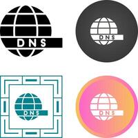 dns servidor vetor ícone