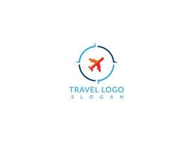 viagem logotipo para feriados e turismo. o negócio viagem companhia logotipo Projeto. vetor