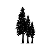 ilustração de design de pinheiro vetor
