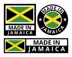 vetor conjunto fez dentro Jamaica Projeto produtos etiquetas o negócio ícones ilustração