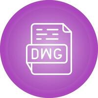 dwg vetor ícone