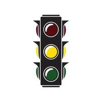 vetor de ícone de semáforo