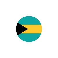 bahamas bandeira ícone vetor