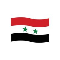 Síria bandeira ícone vetor