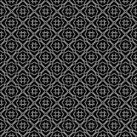 padrão abstrato sem emenda preto e branco. fundo e pano de fundo. design ornamental em tons de cinza. vetor