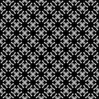 padrão abstrato sem emenda preto e branco. fundo e pano de fundo. design ornamental em tons de cinza. vetor