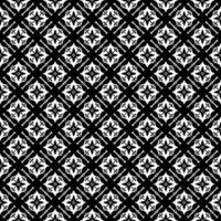 padrão abstrato sem emenda preto e branco. fundo e pano de fundo. design ornamental em tons de cinza. vetor