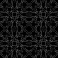 padrão abstrato sem emenda preto e branco. fundo e pano de fundo. design ornamental em tons de cinza. vetor