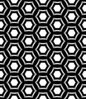 padrão abstrato sem emenda preto e branco. fundo e pano de fundo. design ornamental em tons de cinza. vetor