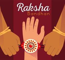 tradição raksha bandhan vetor