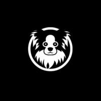 cachorro - minimalista e plano logotipo - vetor ilustração