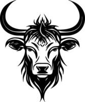 terras altas vaca - Alto qualidade vetor logotipo - vetor ilustração ideal para camiseta gráfico