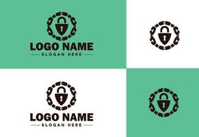 cadeia ícone logotipo vetor arte gráficos para o negócio marca aplicativo ícone cadeia logotipo modelo