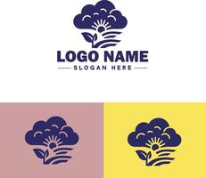 nuvem logotipo ícone vetor arte gráficos para o negócio marca aplicativo ícone céu nuvem logotipo modelo