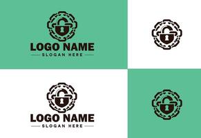 cadeia ícone logotipo vetor arte gráficos para o negócio marca aplicativo ícone cadeia logotipo modelo