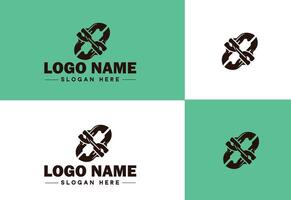 cadeia ícone logotipo vetor arte gráficos para o negócio marca aplicativo ícone cadeia logotipo modelo