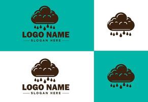 nuvem logotipo ícone vetor arte gráficos para o negócio marca aplicativo ícone céu nuvem logotipo modelo