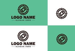 cadeia ícone logotipo vetor arte gráficos para o negócio marca aplicativo ícone cadeia logotipo modelo