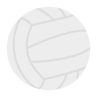 editável Projeto ícone do voleibol vetor