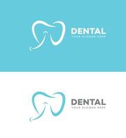 dental logotipo ícone marca identidade placa símbolo modelo vetor