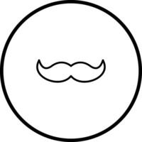 bigode ii vetor ícone