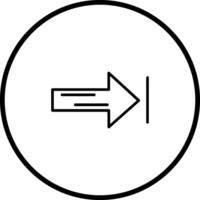 ícone de vetor de seta para a esquerda
