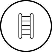 ícone de vetor de escada