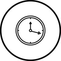 ícone de vetor de relógio