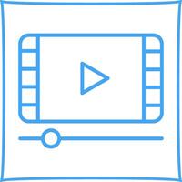 vídeo e animação vetor ícone