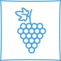 ícone de vetor de uvas