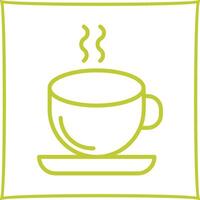 ícone de vetor de xícara de café