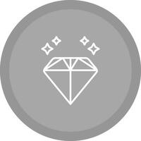 ícone de vetor de diamante
