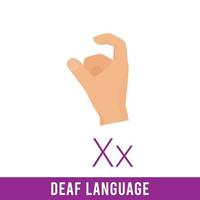 mãos surdas linguagem pessoa com deficiência gesto mãos segurando dedos apontando palmas vetor alfabeto pessoas surdas ilustração gesto mão falar linguagem não verbal sinal abc