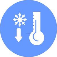 ícone de vetor de termômetro