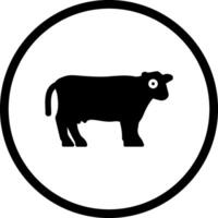 ícone de vetor de gado