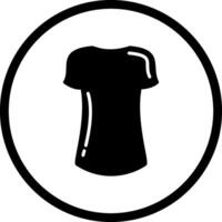 ícone de vetor de camisa feminina