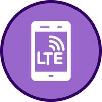 lte vetor ícone