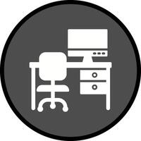 ícone de vetor de espaço de trabalho