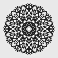 ilustração de mandala abstrata de conceito decorativo vetor