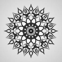 ilustração de mandala abstrata de conceito decorativo vetor