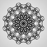 ilustração de mandala abstrata de conceito decorativo vetor