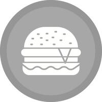 ícone de vetor de hambúrguer