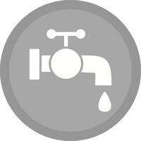 ícone de vetor de torneira de água