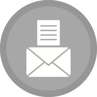 ícone de vetor de documentos de e-mail