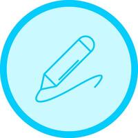 ícone de vetor de lápis