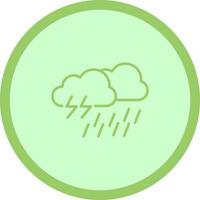 ícone de vetor de chuva