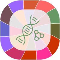 ícone de vetor de DNA