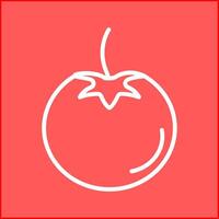 ícone de vetor de tomate