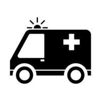 ambulância ícone vetor Projeto modelo