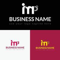 mp carta logotipo ícone. carta logotipo Projeto para negócios. vetor